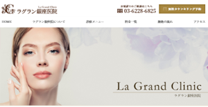 一般社団法人ラグラン銀座医院HP画像